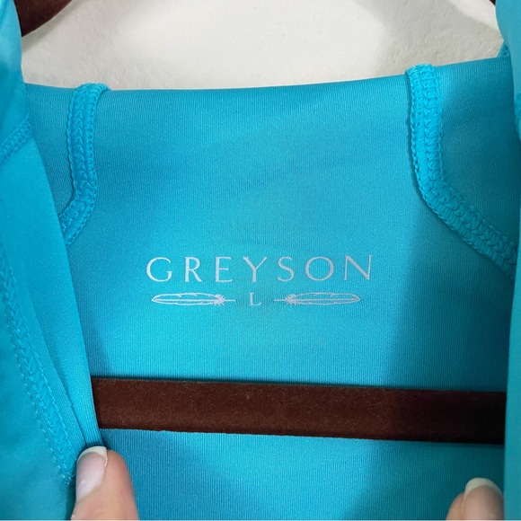 GREYSON‎ Nash Half-Zip Hoodie Size Large - Picture 3 of 9